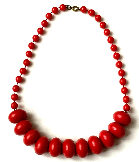 Acheter Collier multicouche Vintage à motif de sang rouge