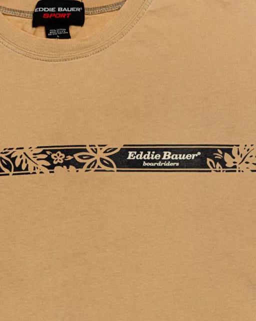 T-shirt vintage années 1990 Eddie Bauer fabriqué aux États-Unis 2