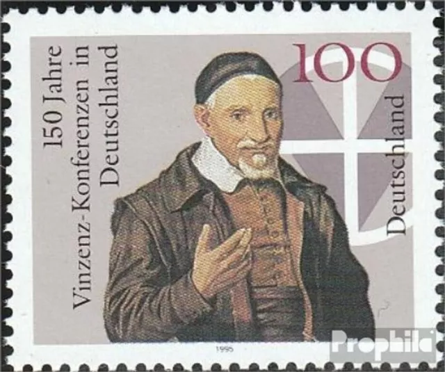 BRD 1793 (kompl.Ausg.) FDC 1995 Vinzenz-Konferenz