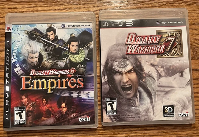 Boîte + Notice Dynasty Warriors 6 Empires PS3 FR (sans Le Jeu) - Très Bon état