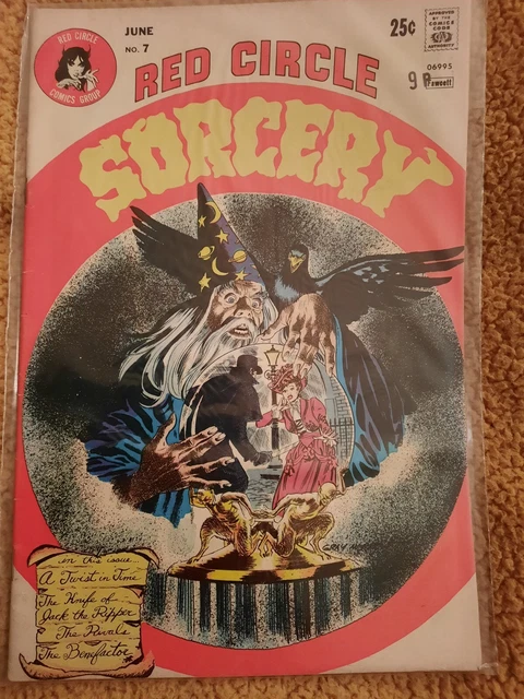 SORCERY  #7 RED CIRCLE COMICS (1970's Horror - Archie) CENTS COPY