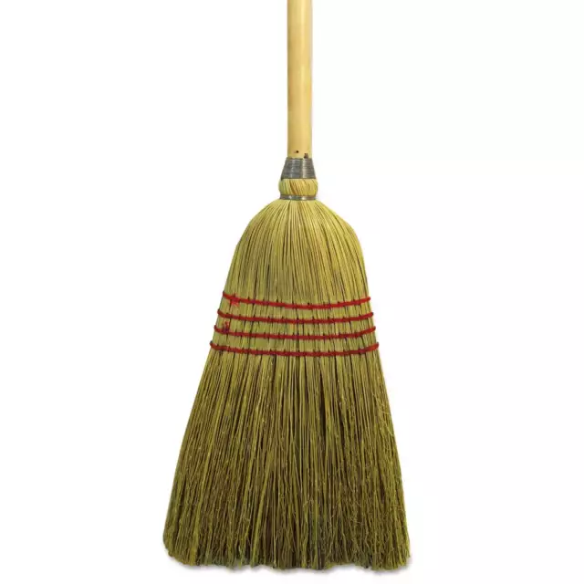 Boardwalk Maid Broom, Mixed Fiber Bristles, 55" Long, Natural