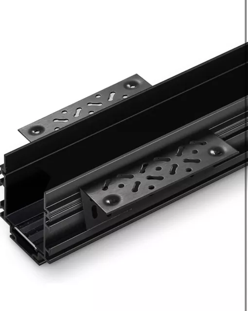 Recessed Magnetic Track Lighting XTB028 System Aluminum Linear Rail Section