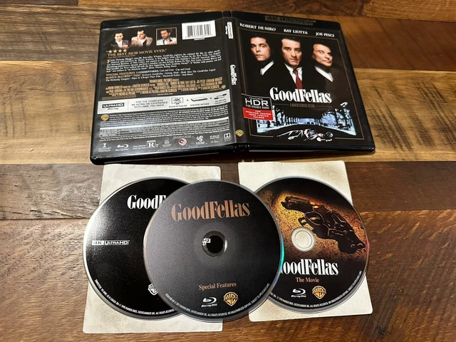 T-shirt Vintage Goodfellas Film Années 90 - Marque Fruit Of The Loom - Taille XL - Noir