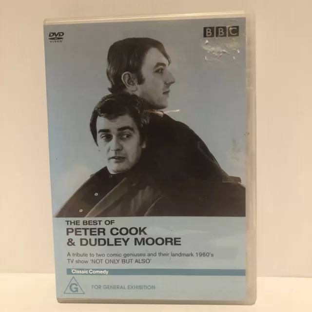 BBC The Best Of Peter Cook & Dudley Moore DVD Region 4 Pre-Owned VGC Free Post