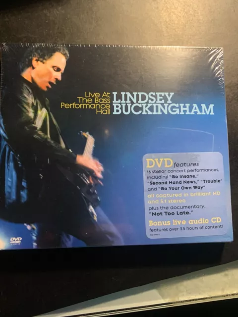 LINDSEY BUCKINGHAM - Live At The Bass Performance Hall - CD & DVD, NEW/OVP