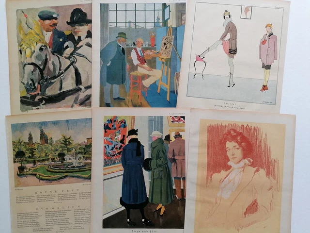 Ragazzo 1920 Vendita Al Dettaglio Farbblätter Oltre 100 Anni Vecchio Foto + Più