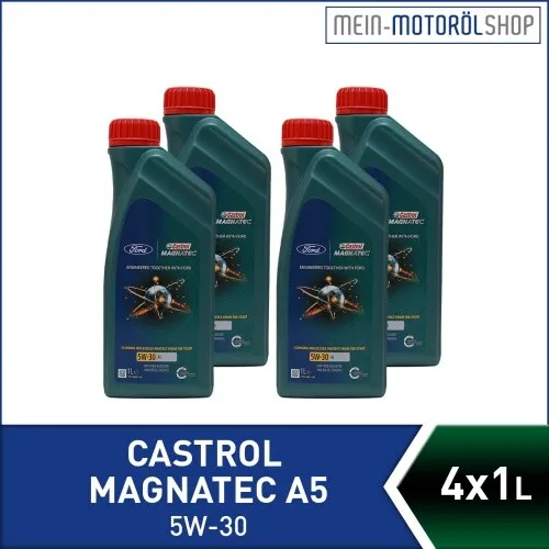 Ford Castrol Magnatec 5W-30 A5 4x1 Liter = 4 Liter