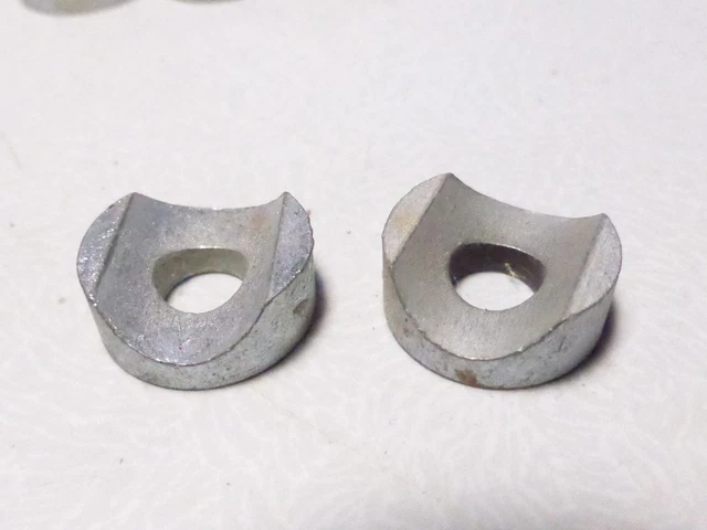 2 Rondelles D'étrier De Frein Vélo Vintage - Pour Pièces, Non Fonctionnelles