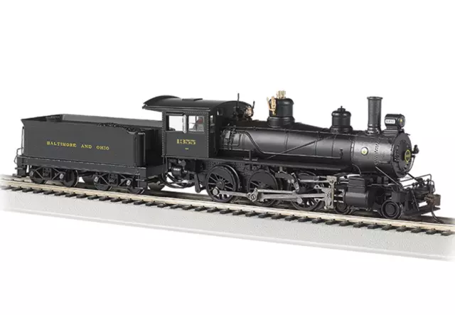 52207 Bachmann HO Skala Baldwin 4-6-0 - Baltimore & Ohio #1355