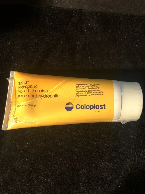 Coloplast Triad Hydrophilic Wound Dressing Paste   6 OZ  BRAND NEW SEALED EX2024