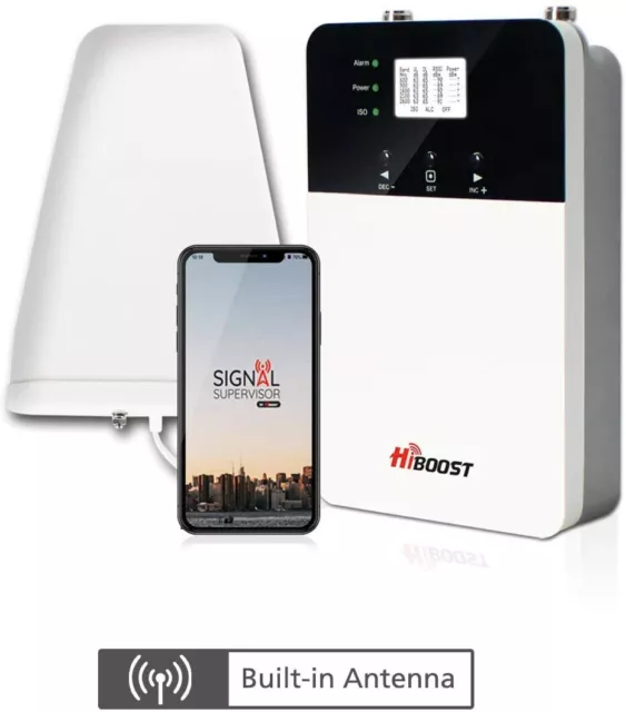 HiBoost 10K PLUS Cell Phone Signal Booster for Home and Office
