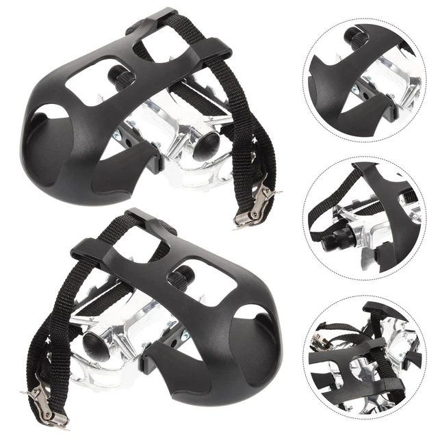 CHEVVY SH-51 Cale Pédale Vélo 2 Paires Crampons VTT Pour Shimano SPD - Noir