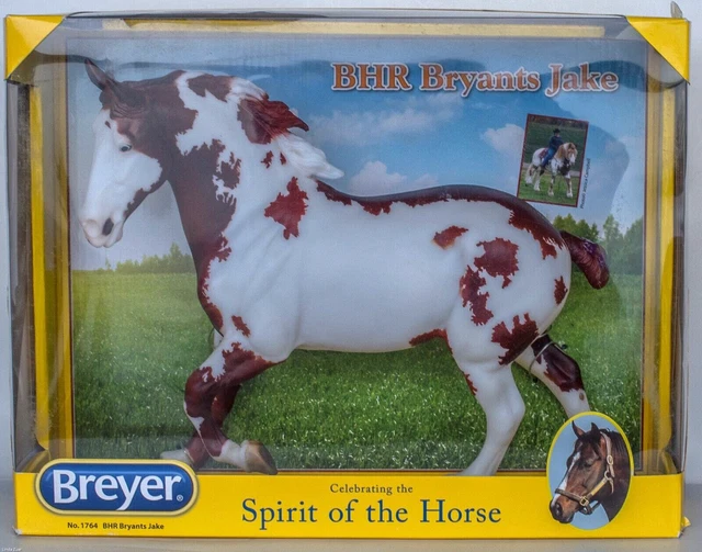 BREYER 1764 BHR Bryants Jake Registered Spotted Draft Horse Stallion