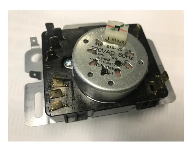 162-820 Dryer Timer For Whirlpool W11043389 W10436308