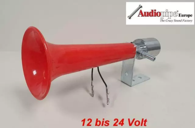 Türkisches Horn Türkenhorn Türkenpfeife 12-24 Volt Auto Lkw  TOP !!!   Video >>>