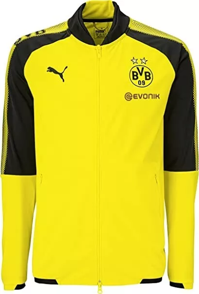 Puma Borussia Dortmund BVB Trainingsjacke Freizeit-/ Einlaufjacke Gr. M NEU&OVP