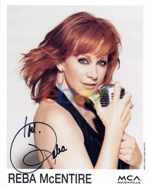 Reba McEntire Signed 8x10 Autographed Photo reprint