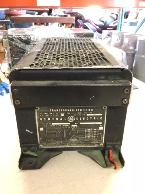 GE Aircraft Transformer/Rectifier Model 6RS7 41 (As Removed) Nostalgia/Art?