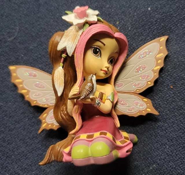 Jasmine Becket-Griffith JBG Songbird Fairy Figurine Wise Wren Jasmine Becket-Griffith JBG Songbird Fairy Figurine Wise Wren