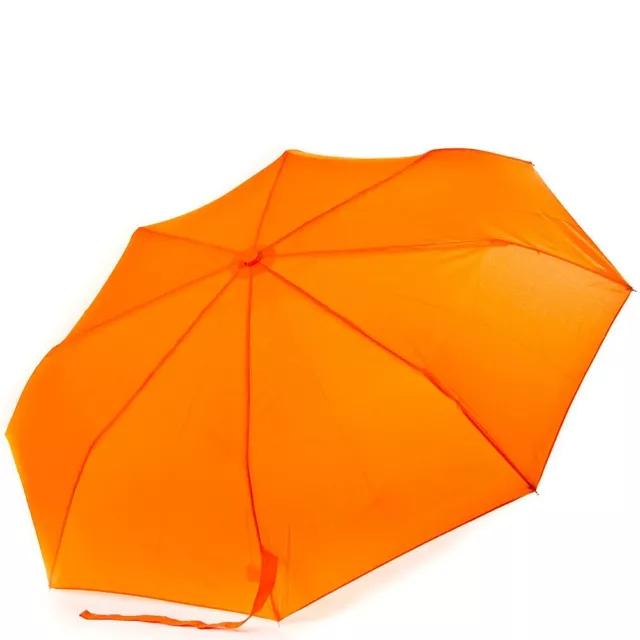 Umbrella female mechanical compact facilitated FARE Orange cloth 3 additions