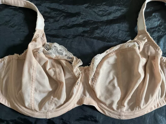 Panache Bra 30Gg Beige Nude Lace Underwire