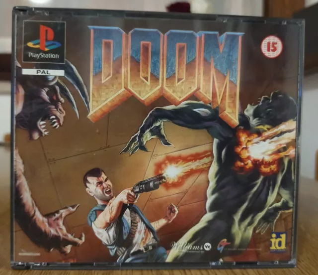 Ps1 Giochi Usati Lotto Stock Doom Black Label Big Box