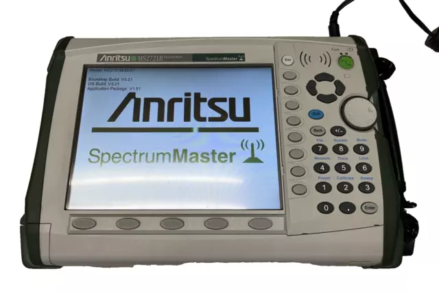 Anritsu MS2721B Handheld Spectrum Master Analyzer with options 25 and 27