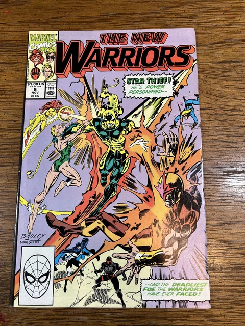 New Warriors #5 (1990 Marvel) Free Ship at $49+