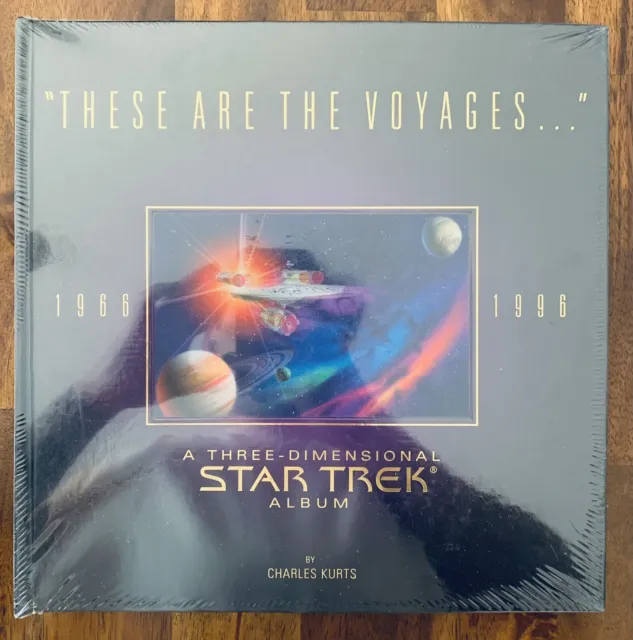 Star Trek Album - These Are the Voyages by Charles Kurts 1996 - Sealed