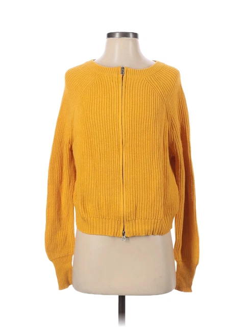 Philosophy Republic Clothing Women Yellow Cardigan XS
