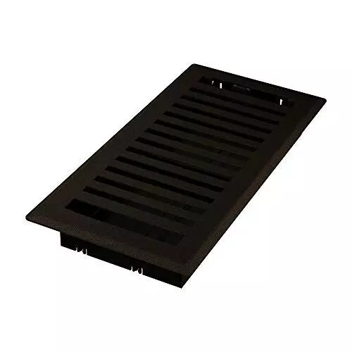 Imperial RG3434 Montezuma Decorative Floor Register, 4 x 10-Inch, Bronze Age