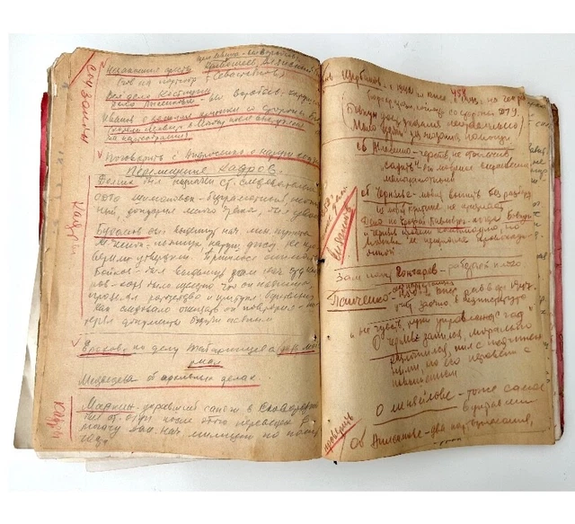 Soviet Secret Communist Party File 1948-1953 Beria Voroshilov Big Amnesty  1953