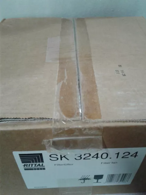 Rittal SK 3240.124 Filter Fan  24VDC - Factory Sealed Box NEW NIB 3