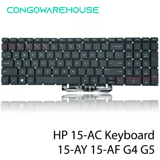 Keyboard For HP Pavilion 15-AC 15-AY 15-AF 250 G4 250 G5 255 G4 256 G4