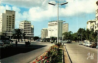 Cpm ak morocco-Casablanca-avenue of the royal army (329267)