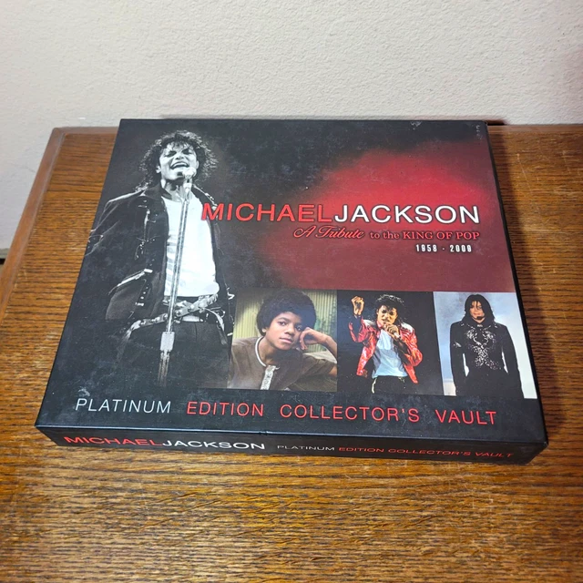 MICHAEL JACKSON PLATINUM Edition Collector's Vault Book S-15 Used