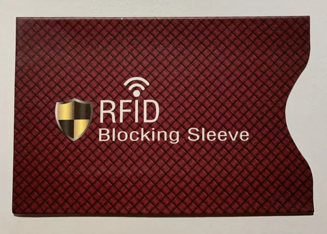 iQ-Life RFID Blocker Karte, NFC Schutz Karte, Kreditkarten EC Schutz  Shield