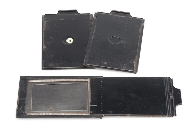 3x Metal Film Holder 3x4 5/16in Sheet-Film (1695489892)