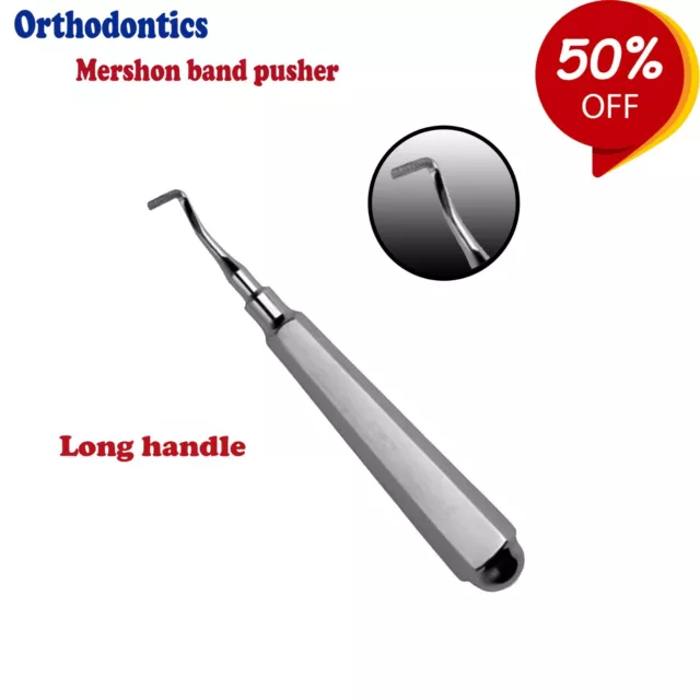 Dentaire Orthodontique Légères Mershon Bande Poussoir Place Elevateur- Long Anse