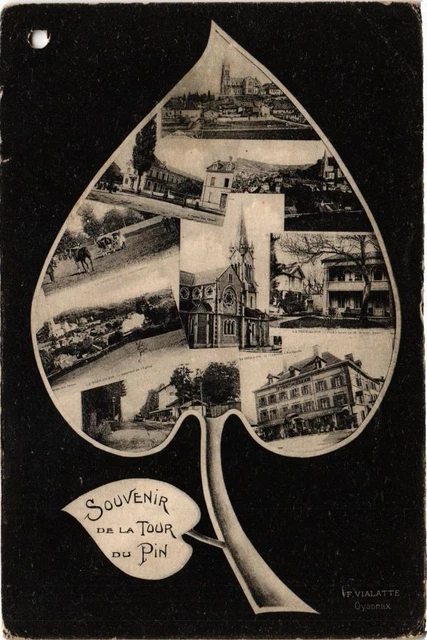 CPA Souvenir de la TOUR-du-PIN (241831)