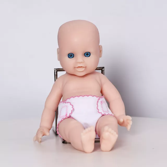 Hot Sale 12" Full Body Soft Silicone Doll Reborn Baby Doll Newborn Baby Washable