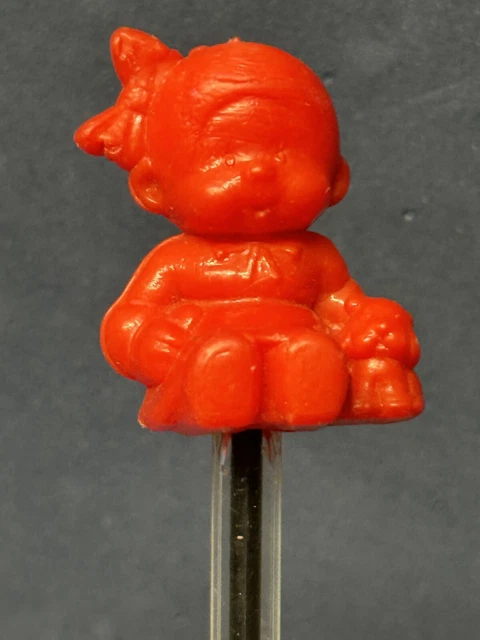 Ancienne Figurine Kiki Bonux Sekiguchi (4cm) - Embout De Crayon Vintage