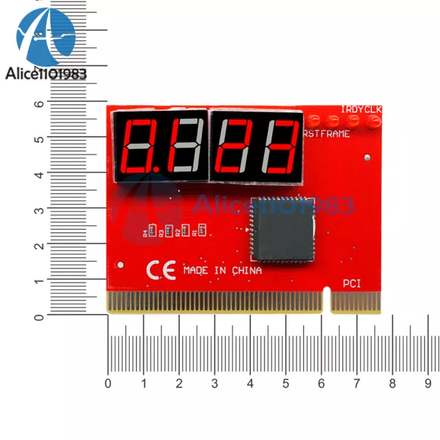 LED 4  Analysis Diagnostic Tester POST Card PCI PC Analyzer Motherboard Digital