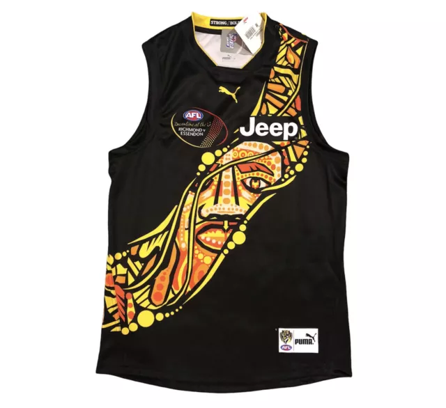 Richmond Tigers Football Club 2017 Premiership Dreamtime Jumper Guernsey Jersey