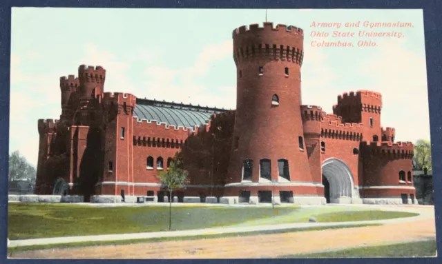 Armory & Gymnasium, Ohio State University, Columbus, OH Postcard