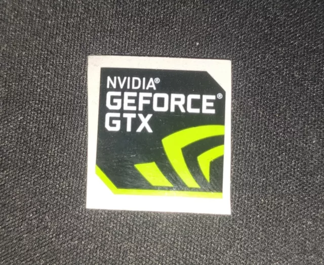 Sticker NVIDIA Geforce GTX