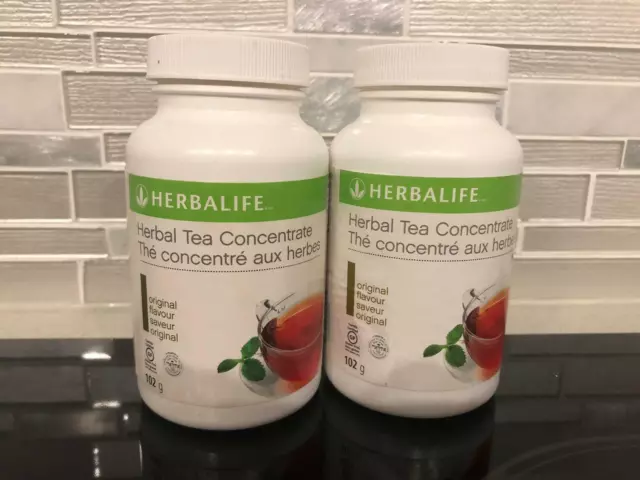 2 Herbalife Concentrate Tea 100g (Original,Lemon,Peach,Raspberry) - FREE SHIP 2