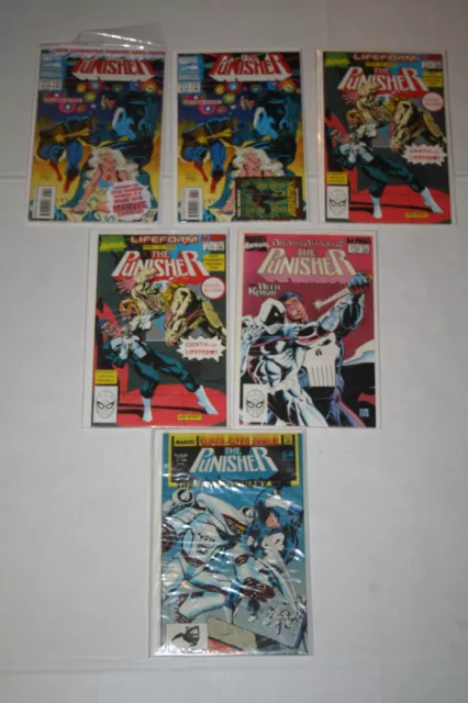 Punisher Annual #1 2 3 3 6 6! VF/NM! 1987! 1st meeting with Moon Knight! Key!