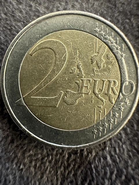 2 Euro Münze Wwu Fehlprägung Wert 2 EURO MÜNZE mit Strichmännchen WWU 1999-2009 * F * selten* BRD